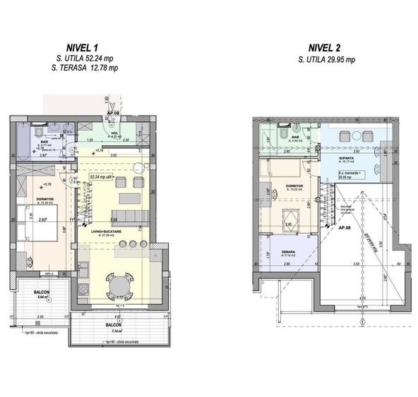 Apartament cu 3 camere în Cristian