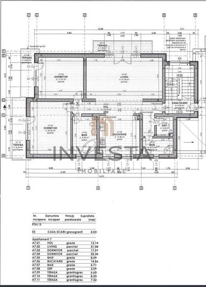 Apartament cu 3 camere decomandate si 3 terase in zona Andrei Muresanu - 10