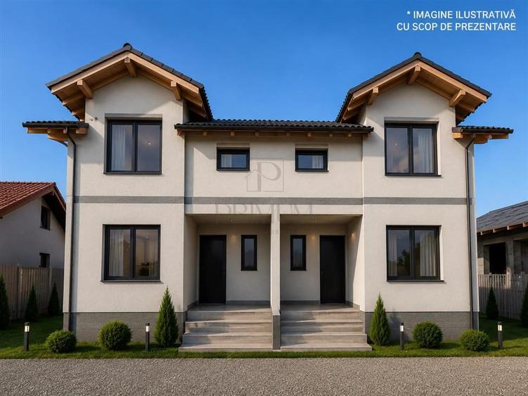 Duplex cu 4 camere cu Canalizare în Moșnița Nouă