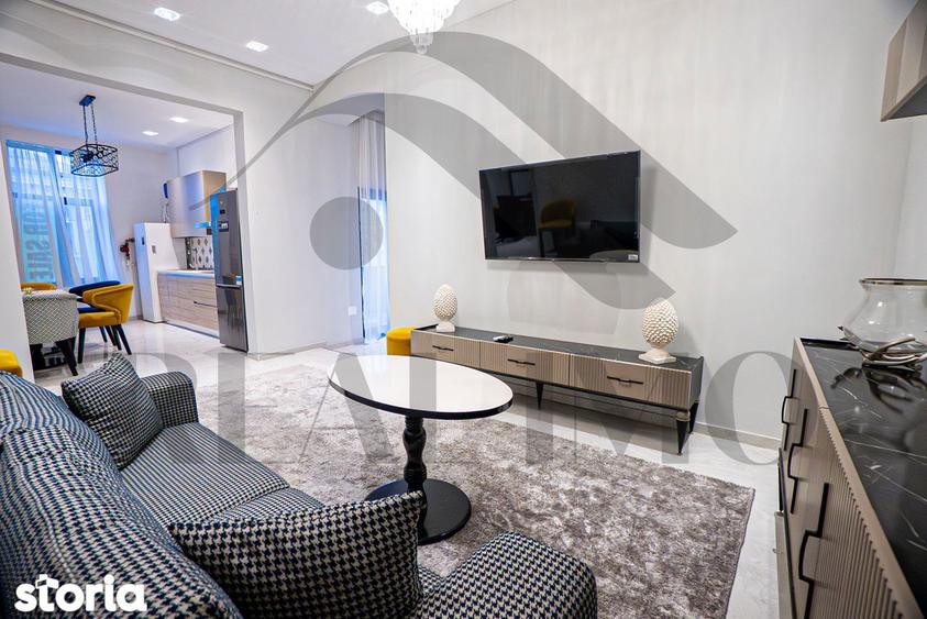 Apartament cu 3 camere, mobilat în Central