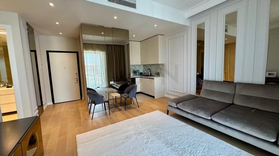 Apartament cu 2 camere semidecomandat, mobilat în Barbu Văcărescu