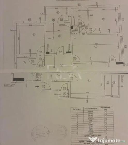 4 camere, 3/8, bloc 1985, 91mp-Gorjului -Cetatea De Balta - 11