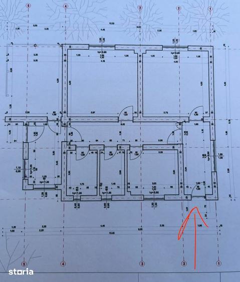 Casă cu 3 camere cu Teren 2000 Mp în Cornu