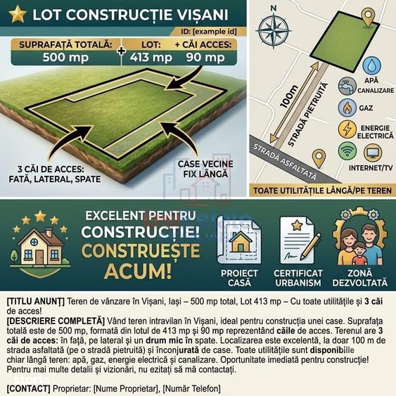 Teren 500 mp Bun de construit Visan - 3