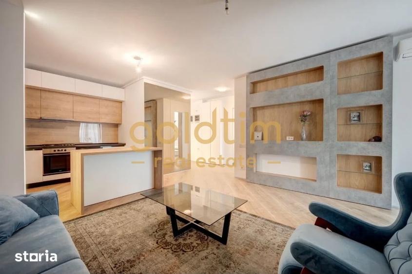 Apartament cu 3 camere decomandat, mobilat în Pipera