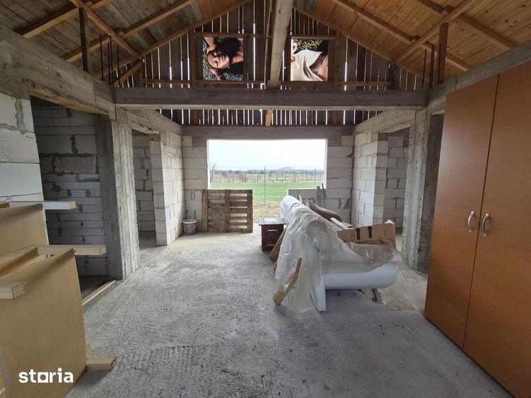 Casă cu 3 camere cu Teren 400 Mp în Moara Vlăsiei