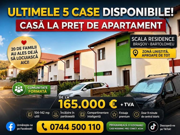 Casă cu 4 camere cu Teren 130 Mp în Bartolomeu