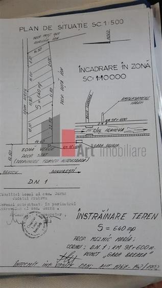 Teren în DN 1
