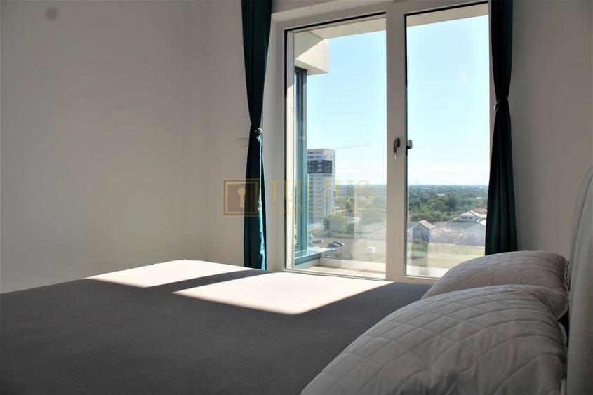 Apartament cu 2 camere semidecomandat, mobilat în Nord