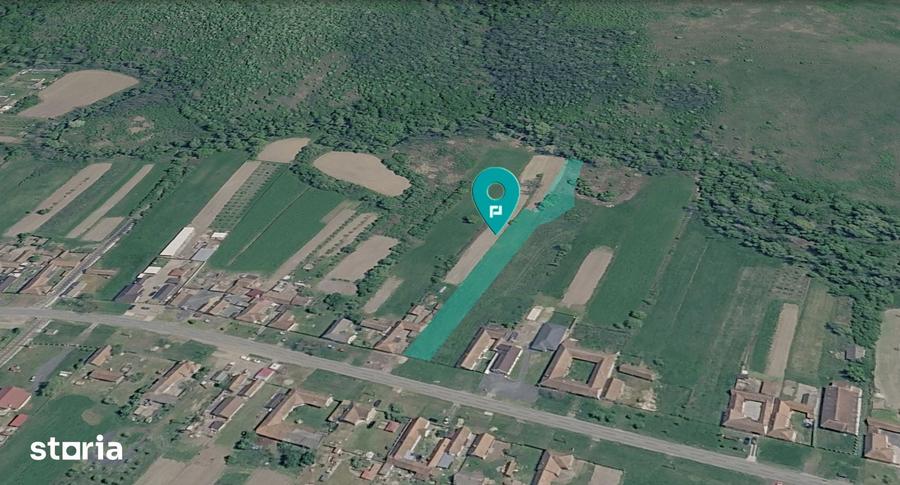 Teren de 3024 mp, în Ususău