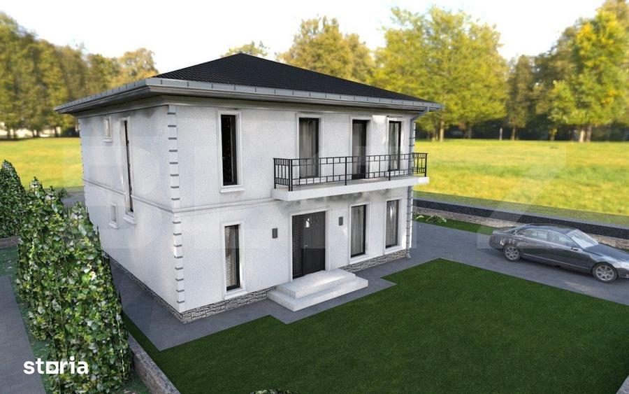 Casă cu 5 camere cu Teren 600 Mp în Centura