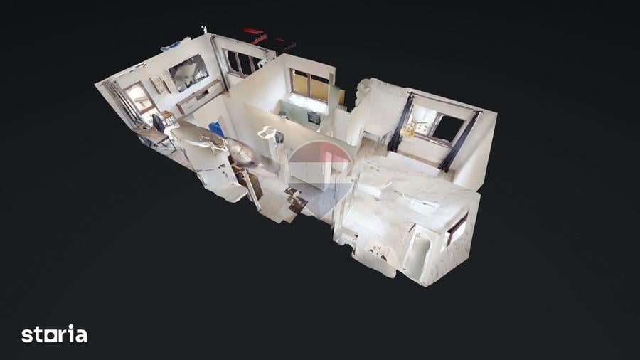 Apartament cu 2 camere decomandat în Sânpetru