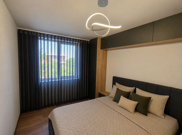 Apartament cu 2 camere decomandat, mobilat în Faleza Nord