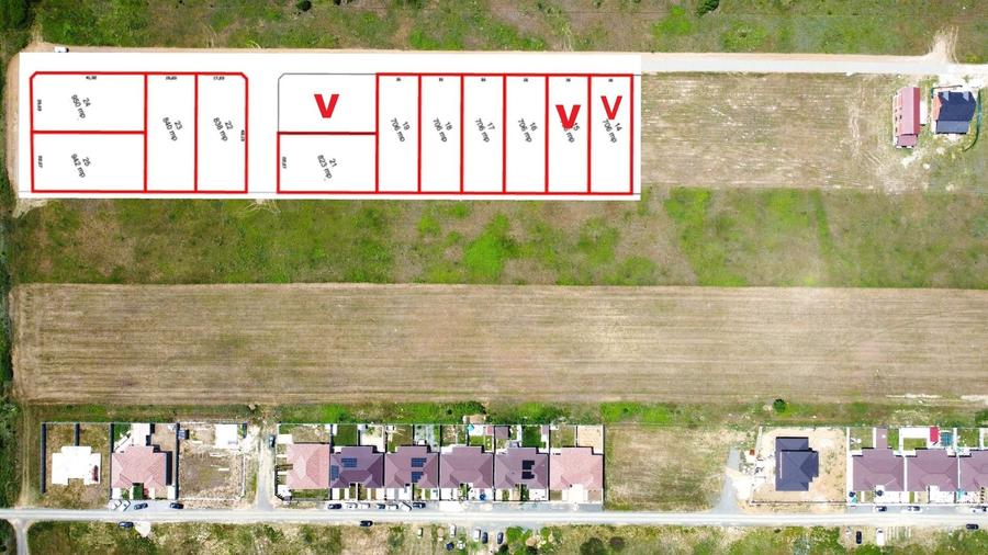 Teren Construcții intravilan de 706 mp, în Moșnița Nouă