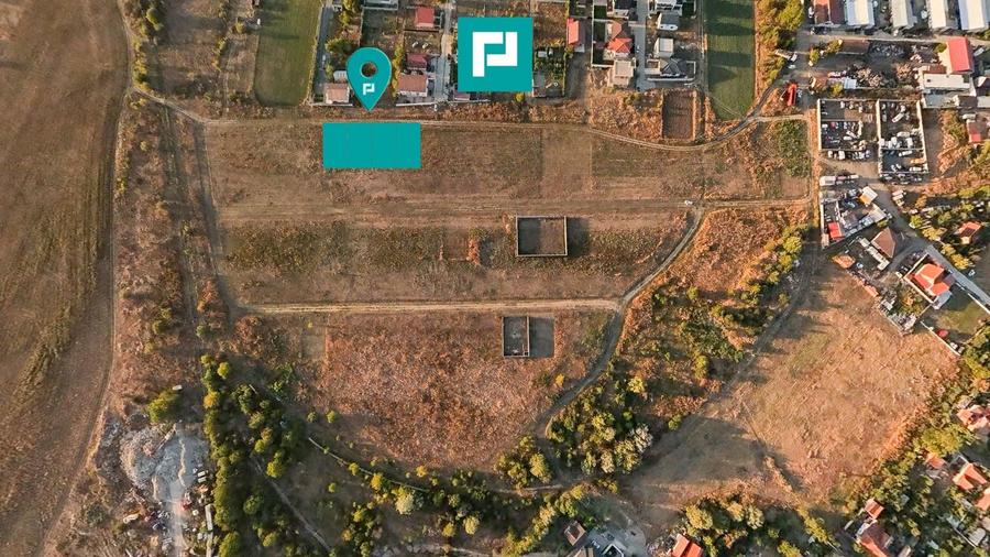 Teren Construcții intravilan de 416 mp, în Bujac