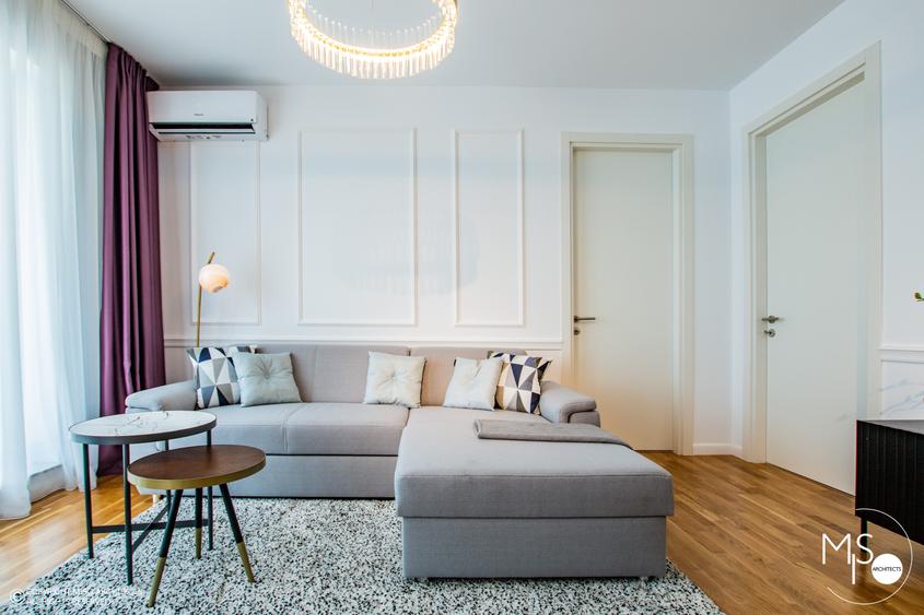 Apartament cu 3 camere semidecomandat în Domenii