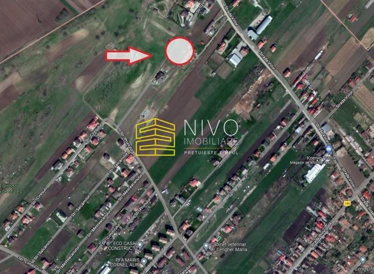 Teren agricol intravilan de 1365 mp, în Sântana de Mureș