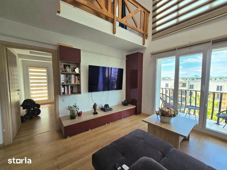 Apartament cu 3 camere semidecomandat în Ștefăneștii de Jos