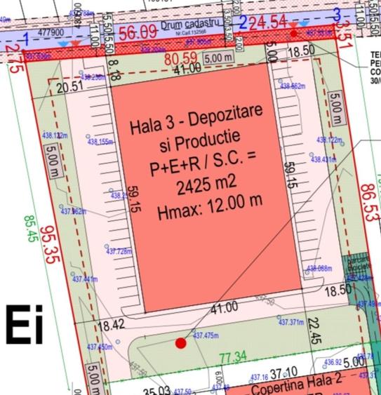Teren Construcții intravilan de 5959 mp, în Industrial Vest