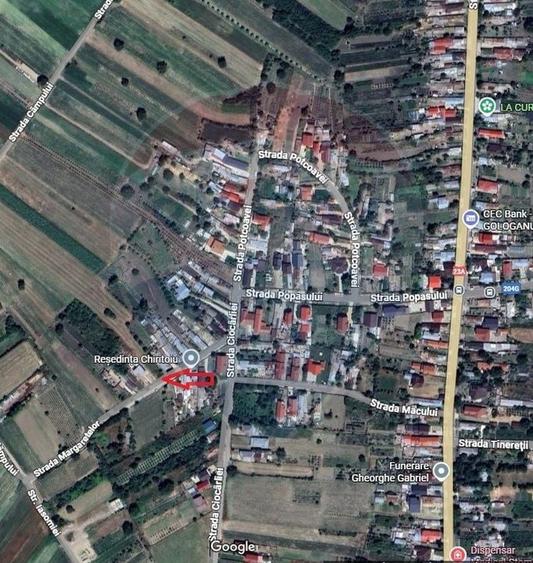 Teren Construcții intravilan de 3888 mp, în Gologanu