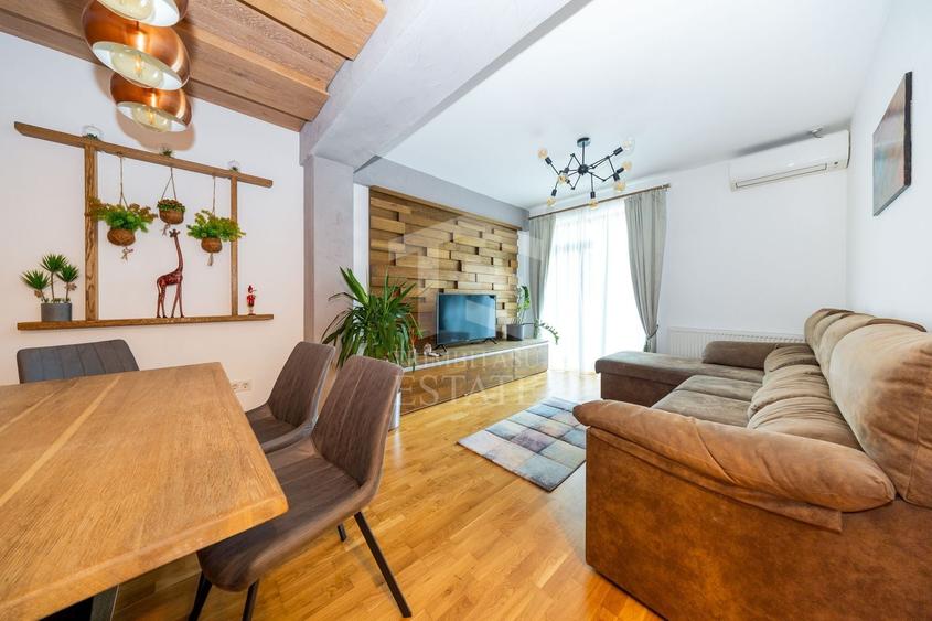 Apartament cu 2 camere semidecomandat, mobilat în Tractorul