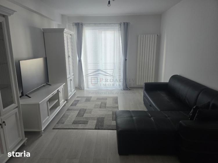 Apartament cu 2 camere semidecomandat, mobilat în Obcini
