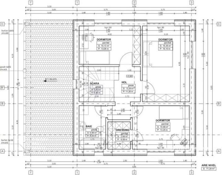 Casă individuală cu 4 camere cu Teren 400 Mp în 6 Vânători