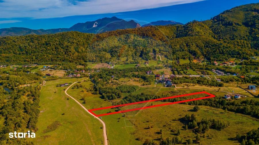 Teren de 2263 mp, în Râșnov