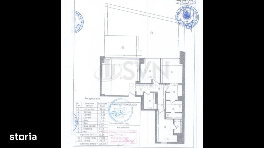 Apartament cu 4 camere în Dorobanți