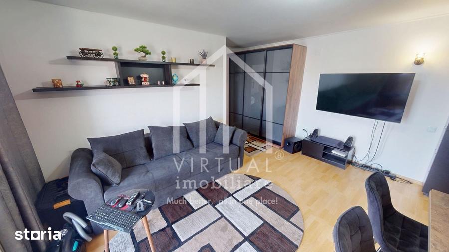 Apartament 2 camere - 41 mp utili + balcon, mobilat si utilat - 1