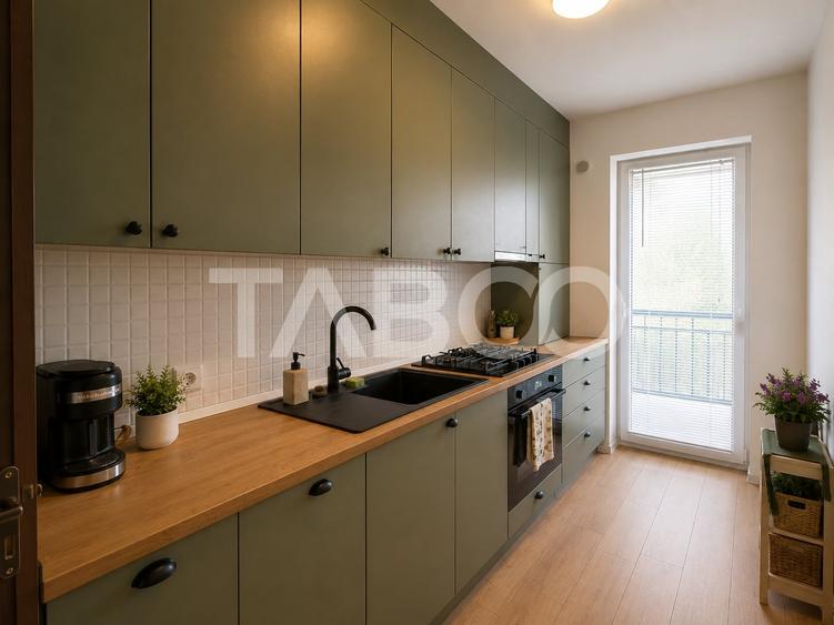 Apartament cu 2 camere decomandat, mobilat în Turnișor