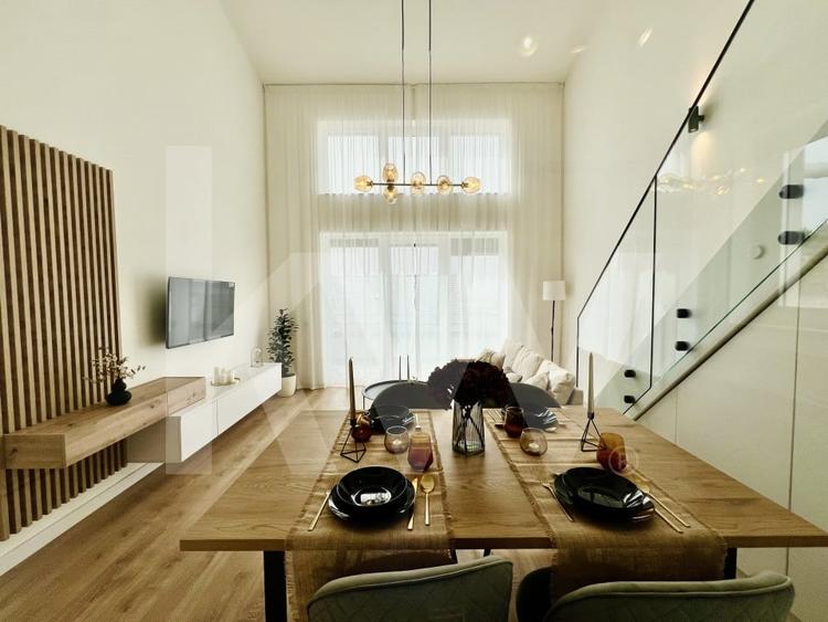 Penthouse 4 camere - mobilat si utilat, intabulat - 34
