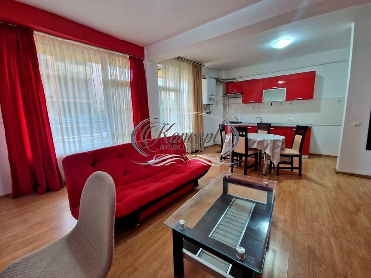 Apartament cu 2 camere semidecomandat, mobilat în Zorilor