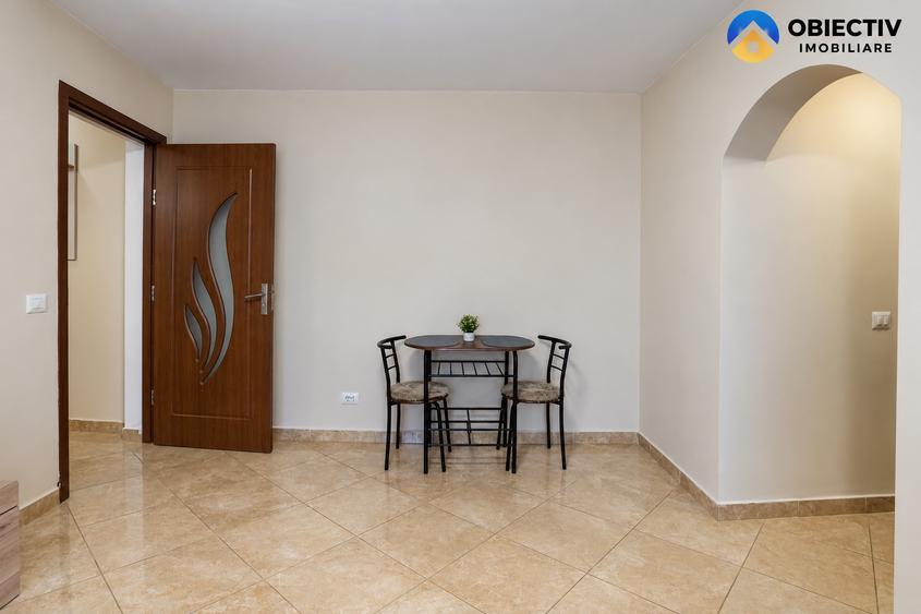 Apartament cu 2 camere semidecomandat în Mărăței
