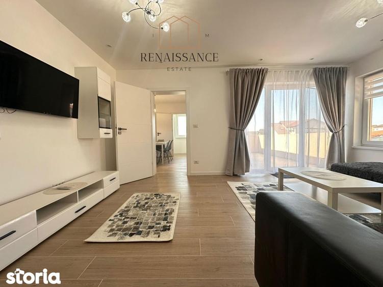 Apartament cu 3 camere, mobilat în Dumbrăvița