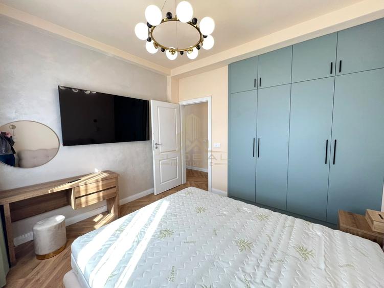 Apartament cu 3 camere semidecomandat, mobilat în Mărăști