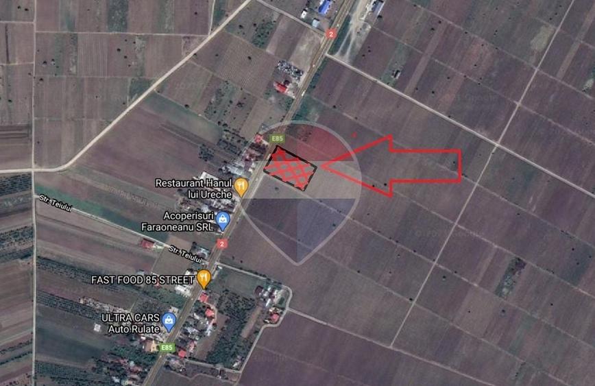 Teren Construcții extravilan de 2222 mp, în Urechești