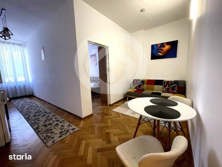 Apartament cu 3 camere, mobilat în Ultracentral
