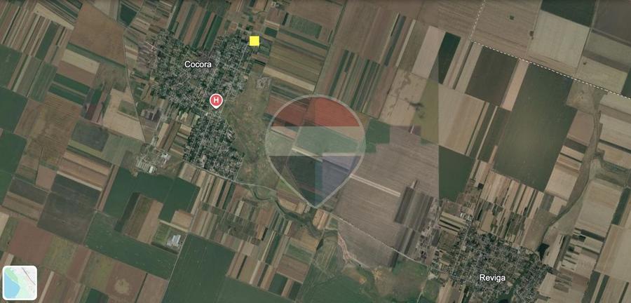 Teren agricol intravilan de 2205 mp, în Cocora