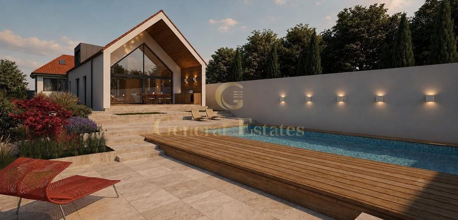 Casă individuală cu 7 camere cu Piscina în Central