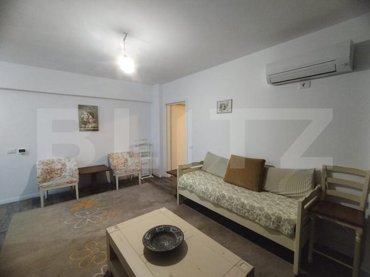 Apartament cu 2 camere nedecomandat, mobilat în Moara de Vânt