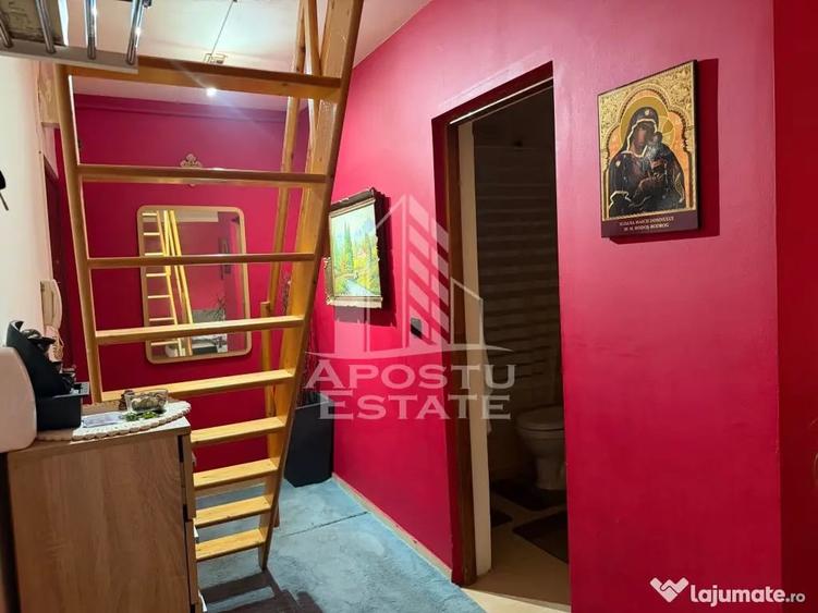 Apartament cu 2 camere semidecomandat în Lipovei