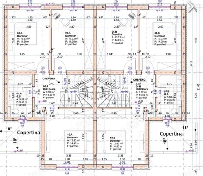 Duplex cu 4 camere cu Teren 250 Mp în Giroc