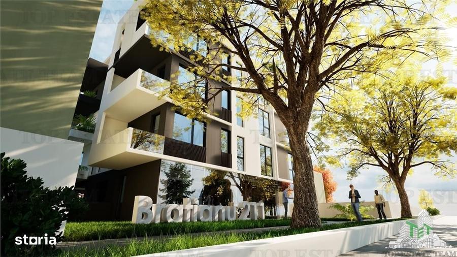Apartament cu 3 camere în Brătianu