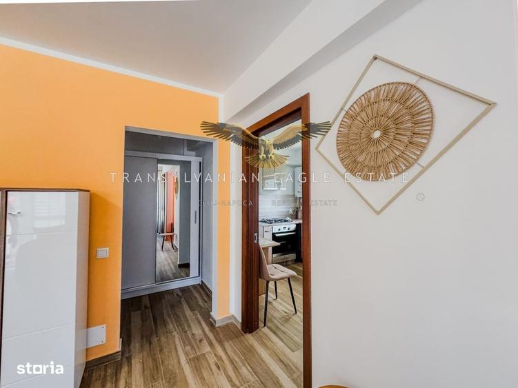 Apartament cu 2 camere semidecomandat în Borhanci