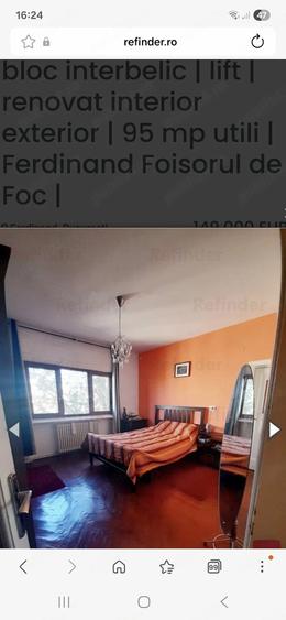 Apartament cu 4 camere decomandat în Ferdinand
