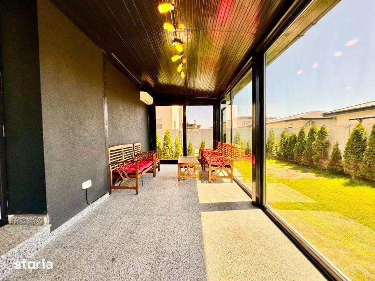 Vila individuala 4 camere de inchiriat Tunari | Primaria Tunari|2 locu - 6