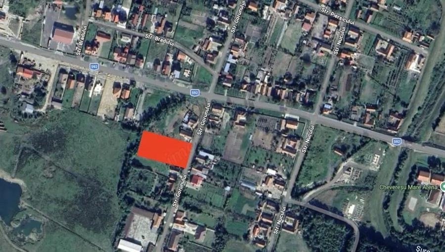 Teren de 2720 mp, în Chevereșu Mare