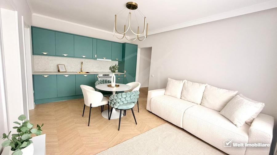 Apartament cu 3 camere semidecomandat, mobilat în Florești — fotografia 2