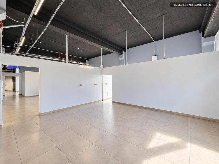 Spațiu comercial, de 414 mp, în Băneasa